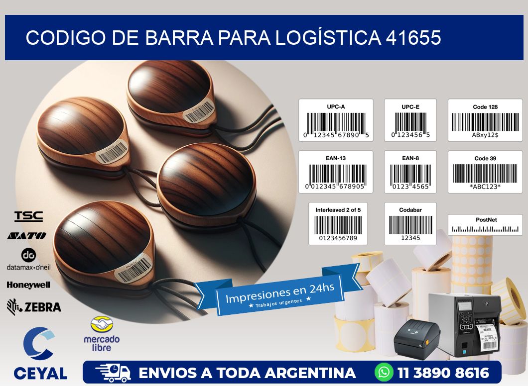 CODIGO DE BARRA PARA LOGÍSTICA 41655