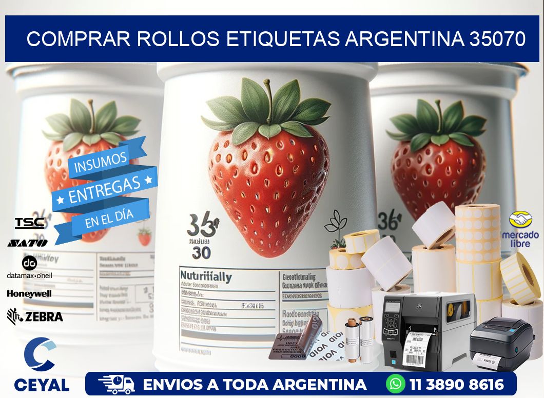 COMPRAR ROLLOS ETIQUETAS ARGENTINA 35070