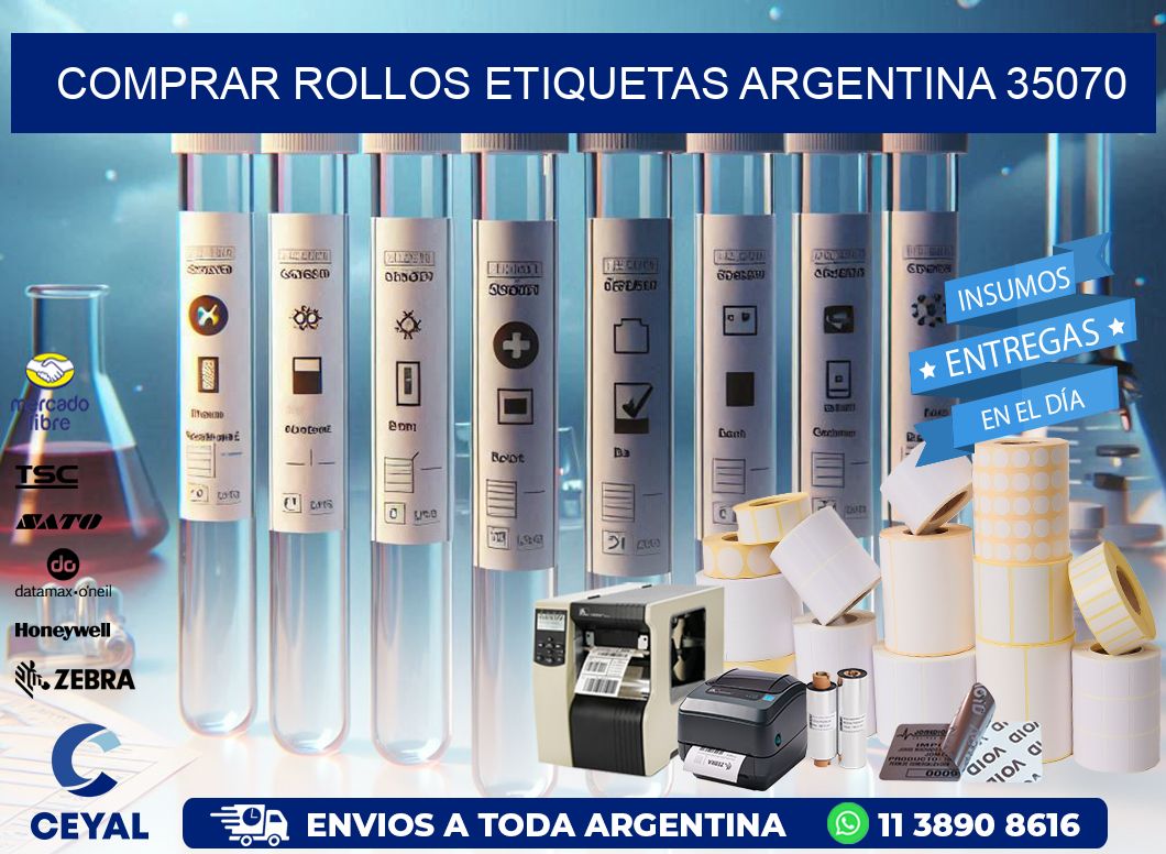 COMPRAR ROLLOS ETIQUETAS ARGENTINA 35070