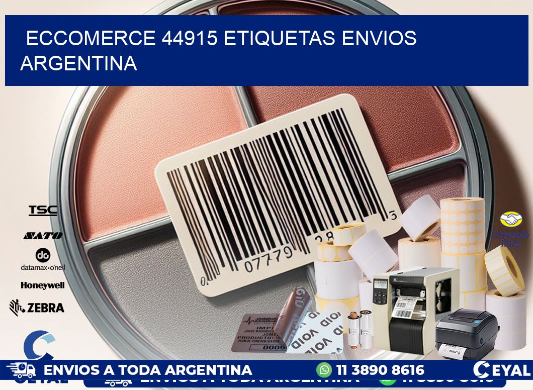 ECCOMERCE 44915 ETIQUETAS ENVIOS ARGENTINA