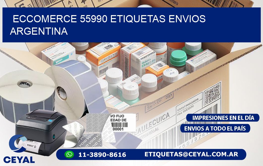 ECCOMERCE 55990 ETIQUETAS ENVIOS ARGENTINA