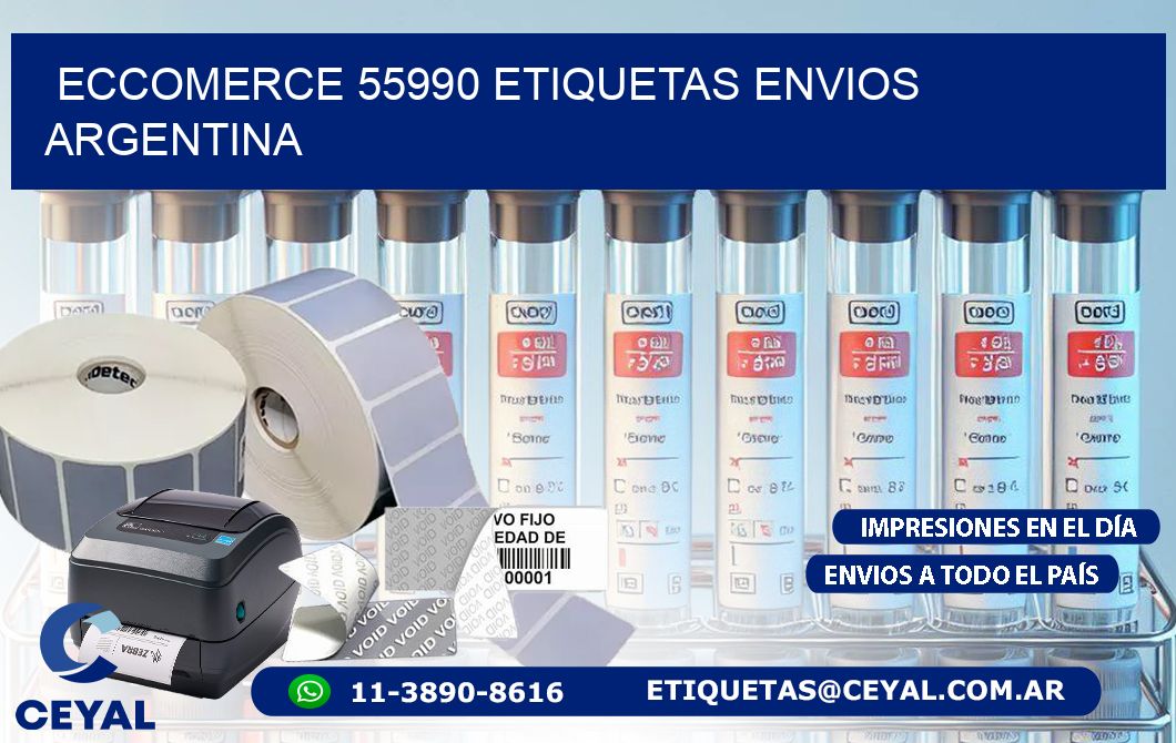 ECCOMERCE 55990 ETIQUETAS ENVIOS ARGENTINA