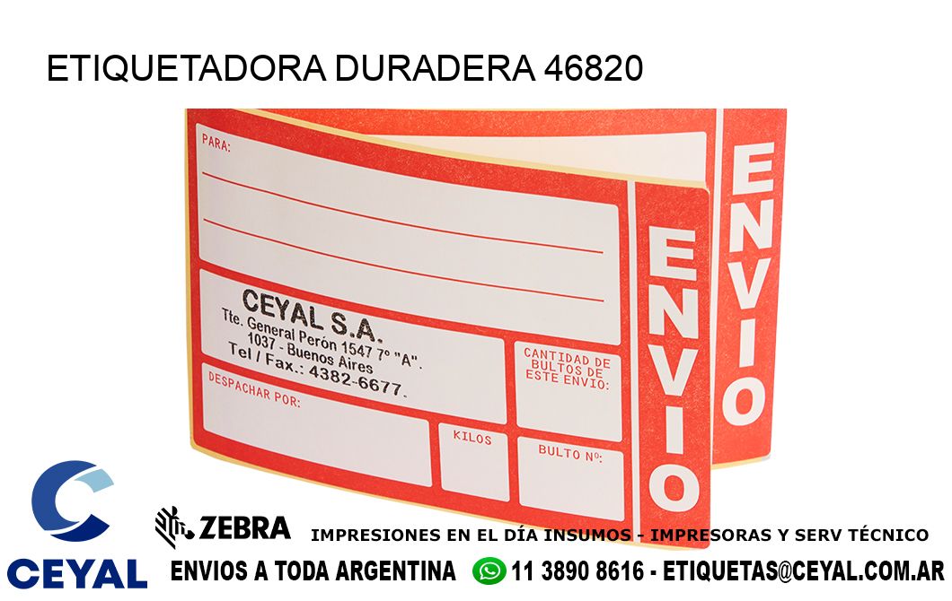 ETIQUETADORA DURADERA 46820