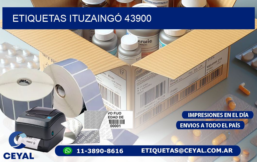 ETIQUETAS ITUZAINGÓ 43900