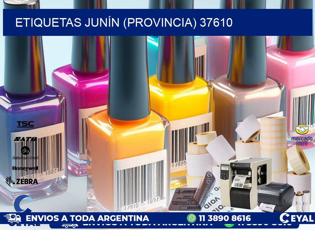 ETIQUETAS JUNÍN (PROVINCIA) 37610