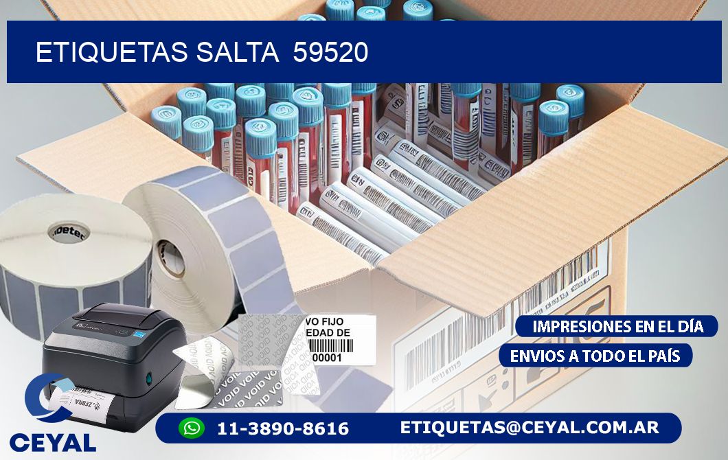 ETIQUETAS SALTA 59520