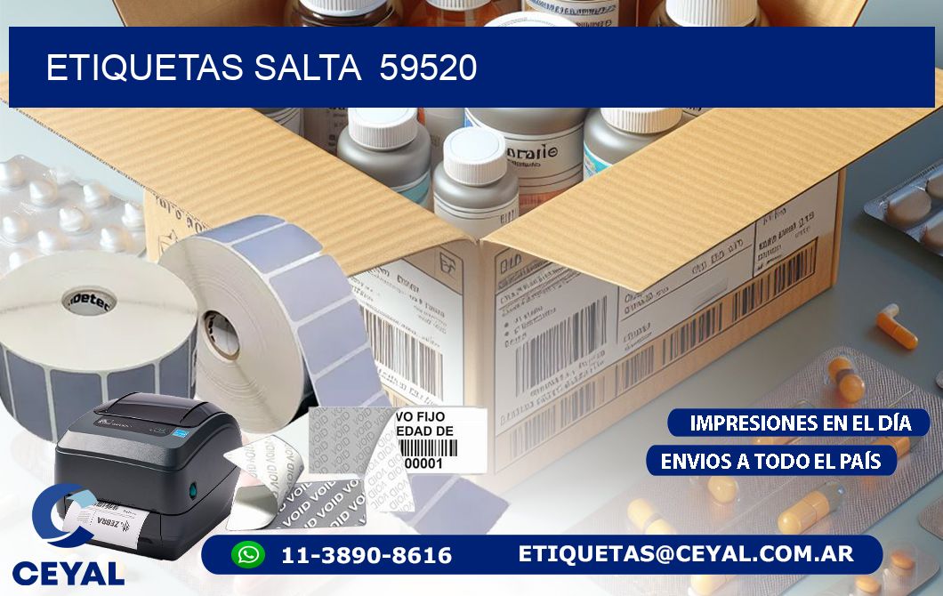 ETIQUETAS SALTA 59520