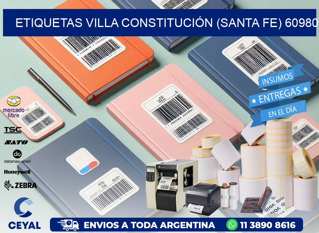 ETIQUETAS VILLA CONSTITUCIÓN (SANTA FE) 60980