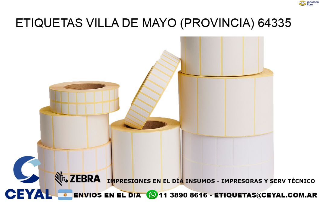 ETIQUETAS VILLA DE MAYO (PROVINCIA) 64335