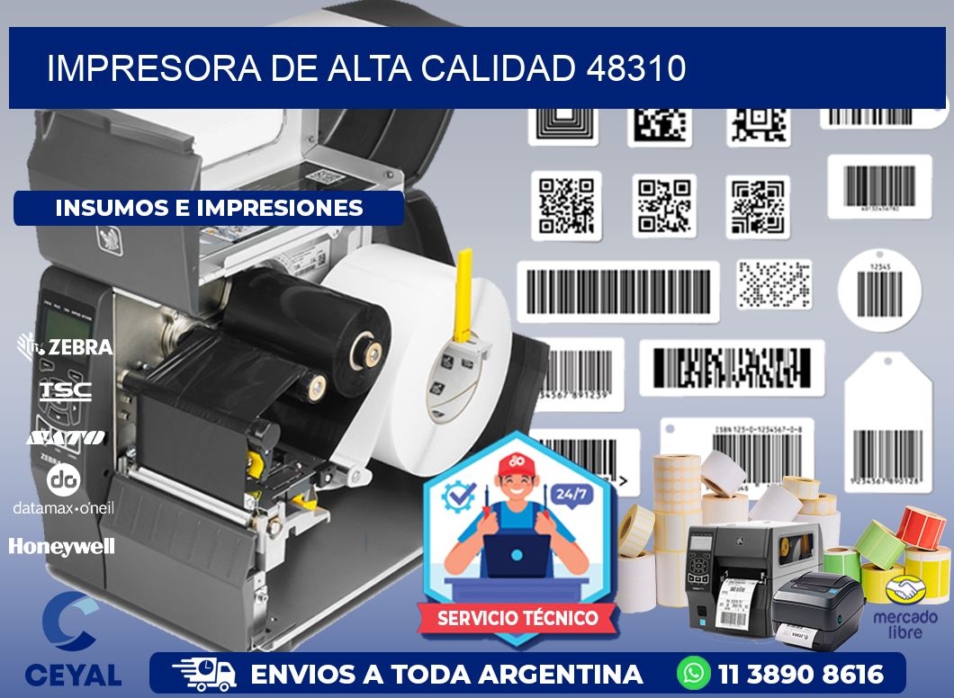 IMPRESORA DE ALTA CALIDAD 48310