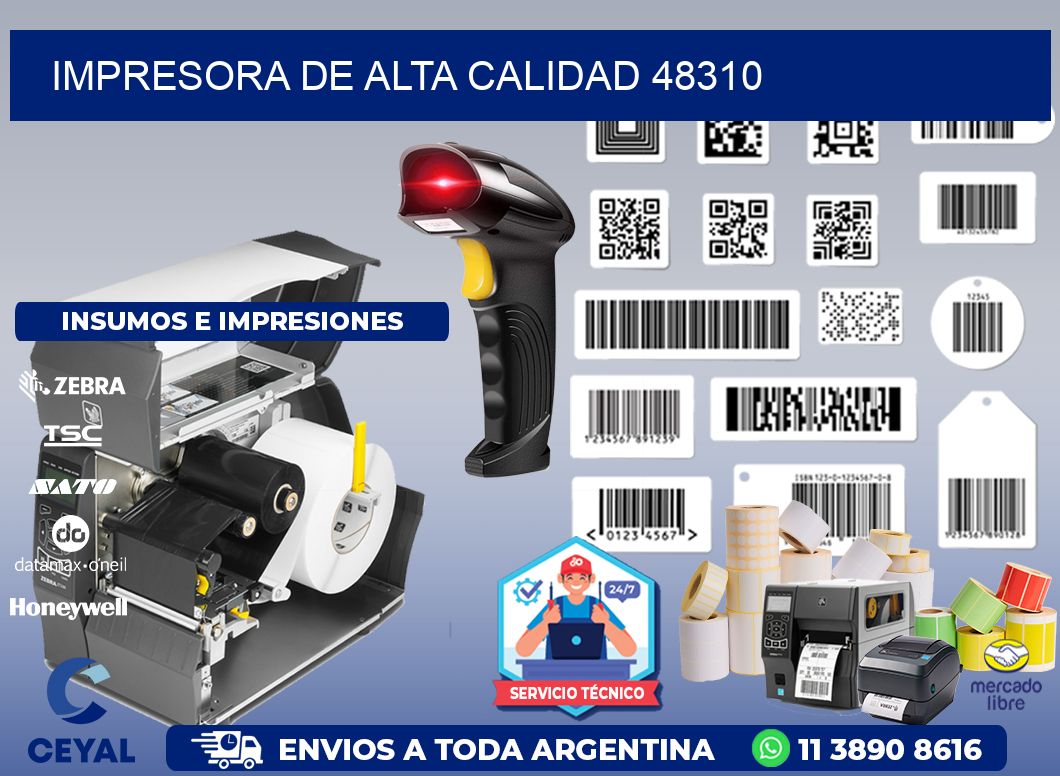 IMPRESORA DE ALTA CALIDAD 48310