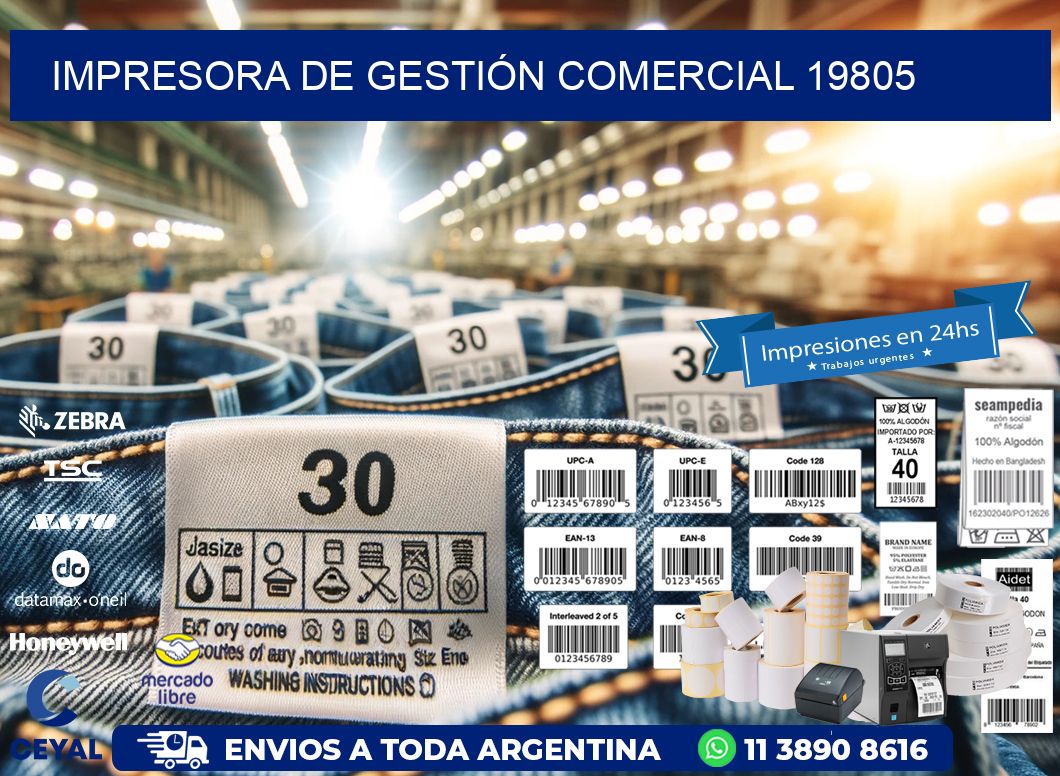 IMPRESORA DE GESTIÓN COMERCIAL 19805