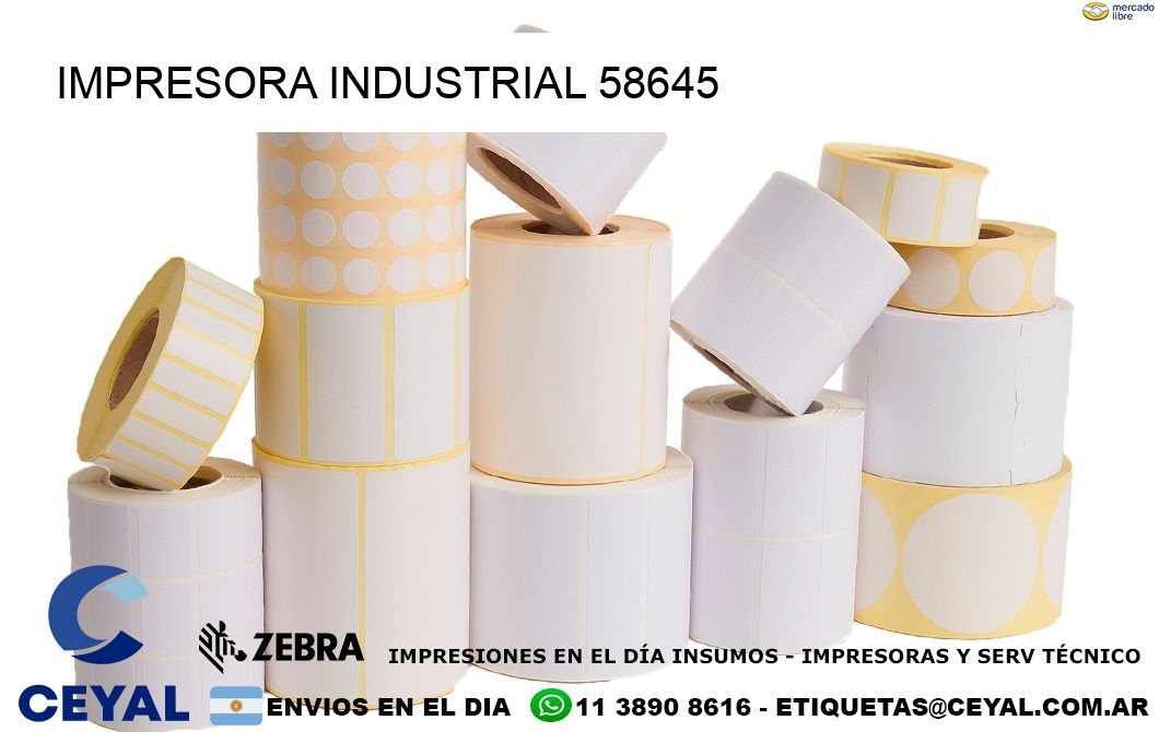 IMPRESORA INDUSTRIAL 58645