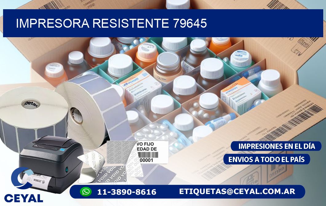 IMPRESORA RESISTENTE 79645