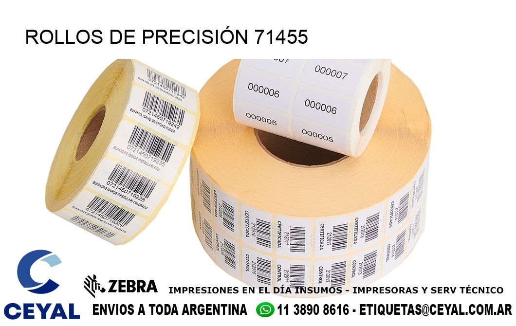 ROLLOS DE PRECISIÓN 71455