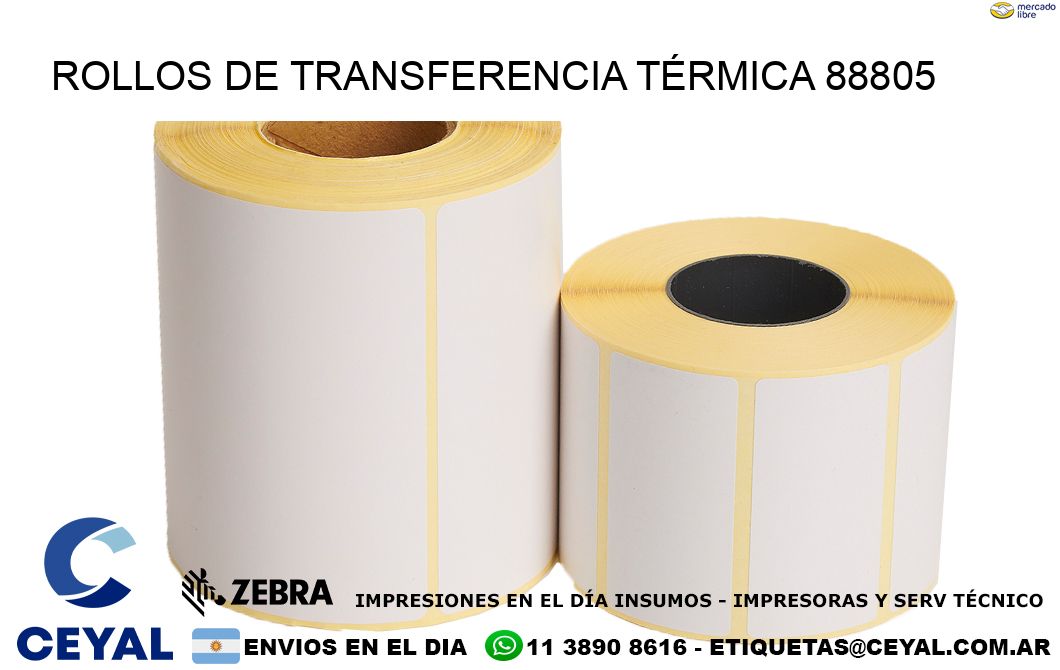 ROLLOS DE TRANSFERENCIA TÉRMICA 88805