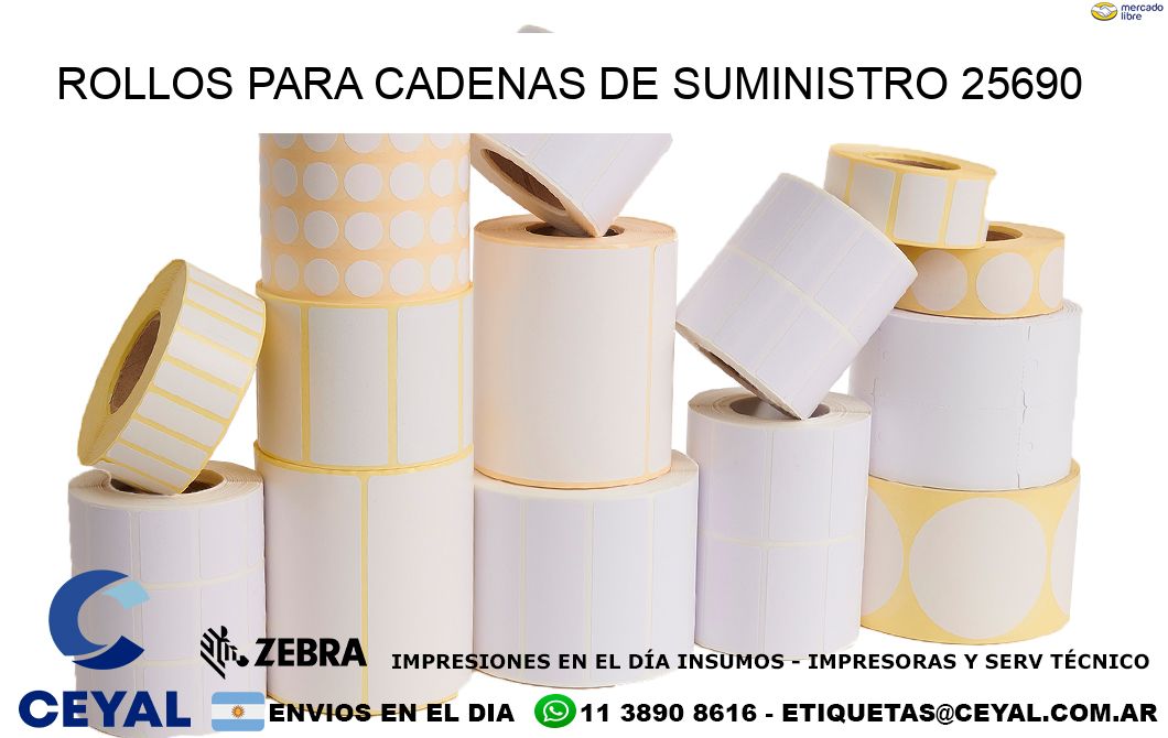 ROLLOS PARA CADENAS DE SUMINISTRO 25690