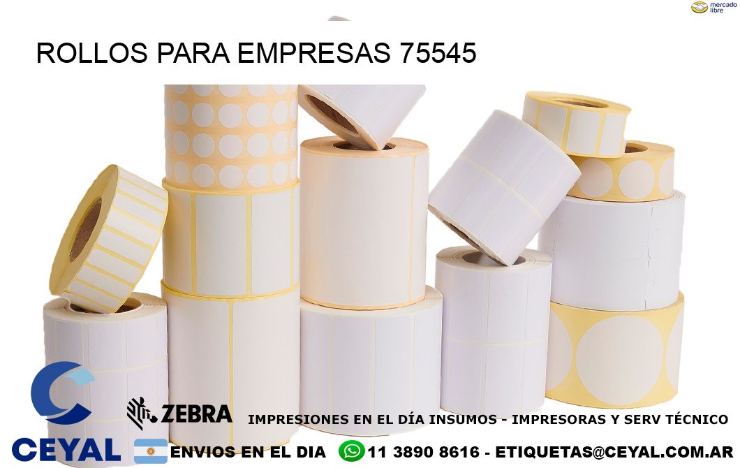 ROLLOS PARA EMPRESAS 75545