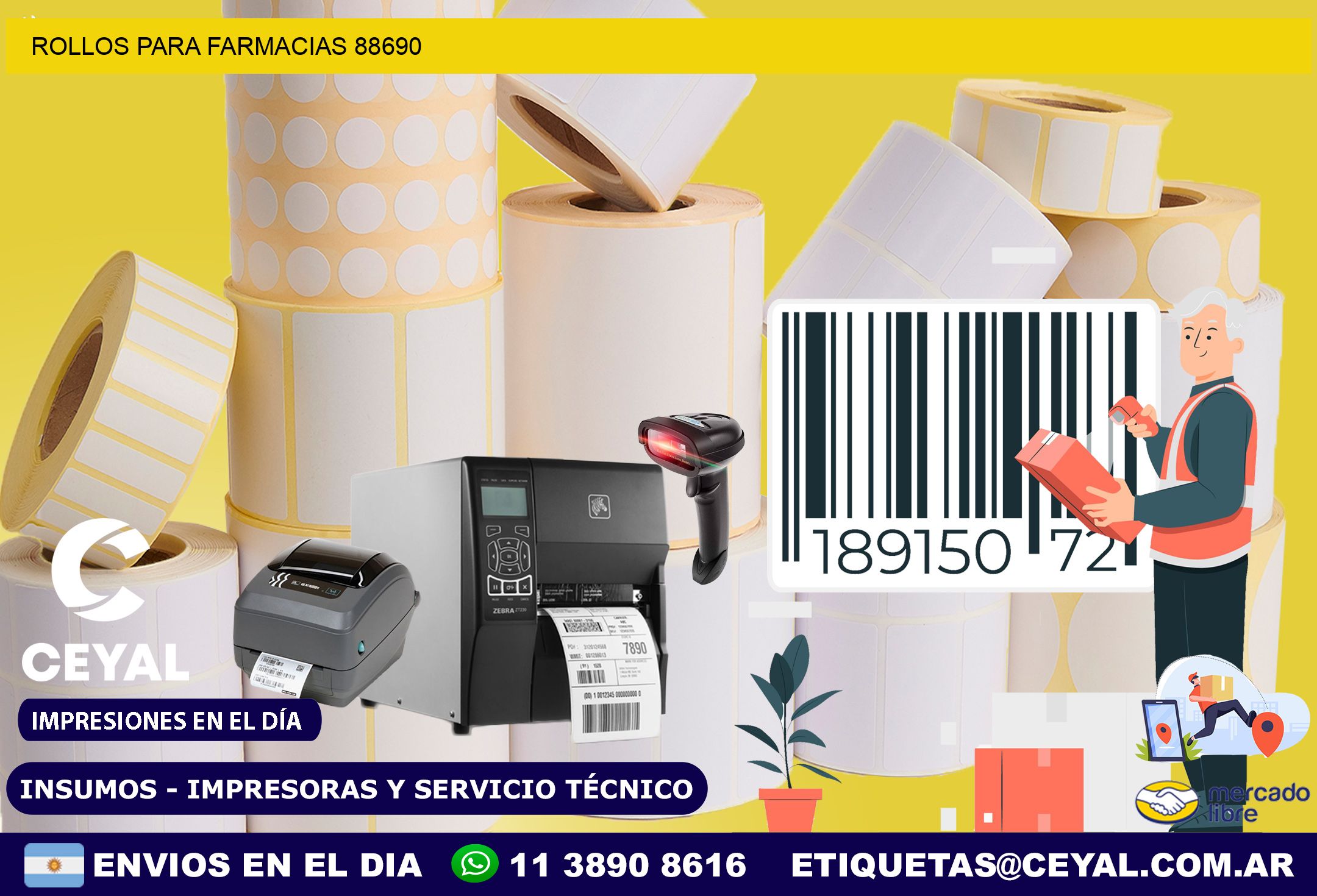 ROLLOS PARA FARMACIAS 88690