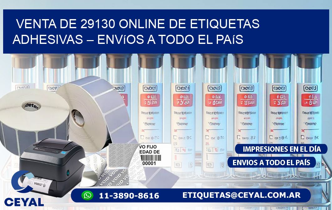 Venta de 29130 Online de Etiquetas Adhesivas – Envíos a Todo el País