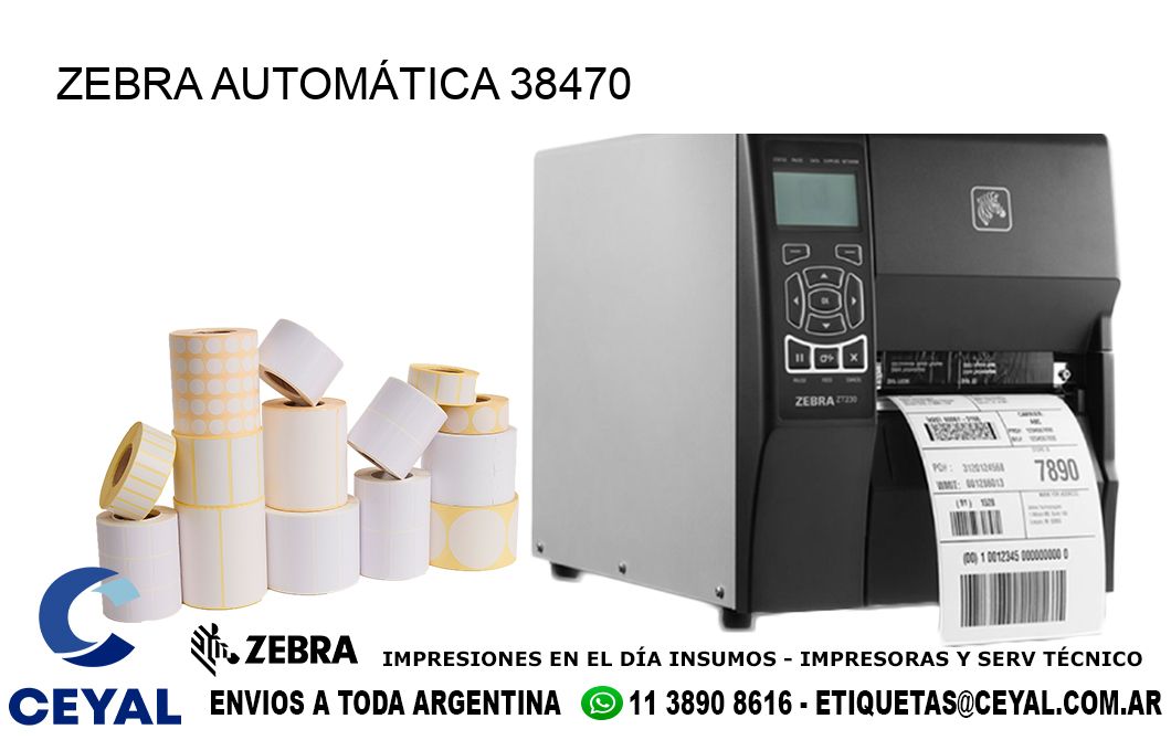 ZEBRA AUTOMÁTICA 38470