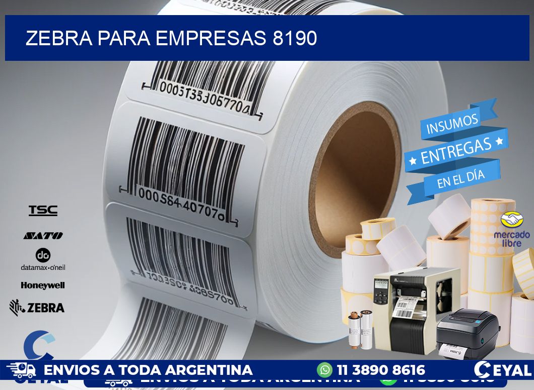 ZEBRA PARA EMPRESAS 8190