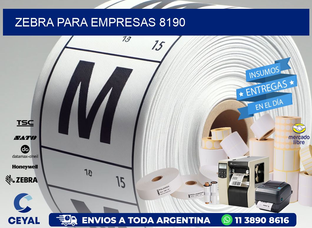 ZEBRA PARA EMPRESAS 8190