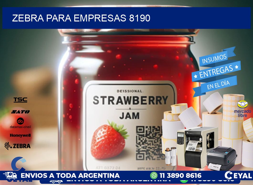 ZEBRA PARA EMPRESAS 8190