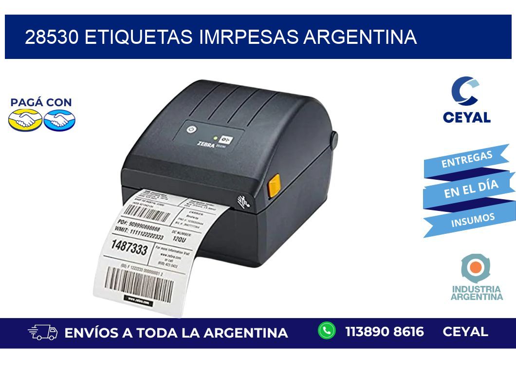 28530 etiquetas imrpesas argentina