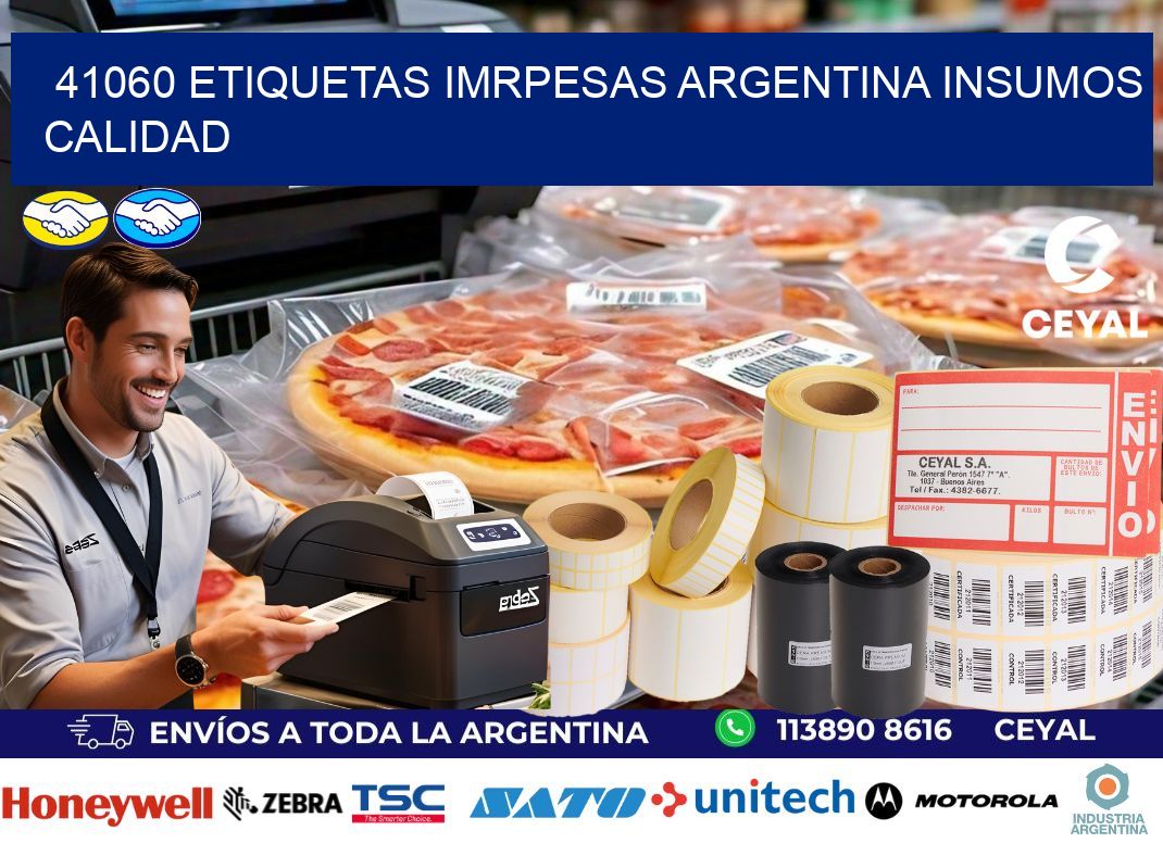 41060 etiquetas imrpesas argentina INSUMOS CALIDAD