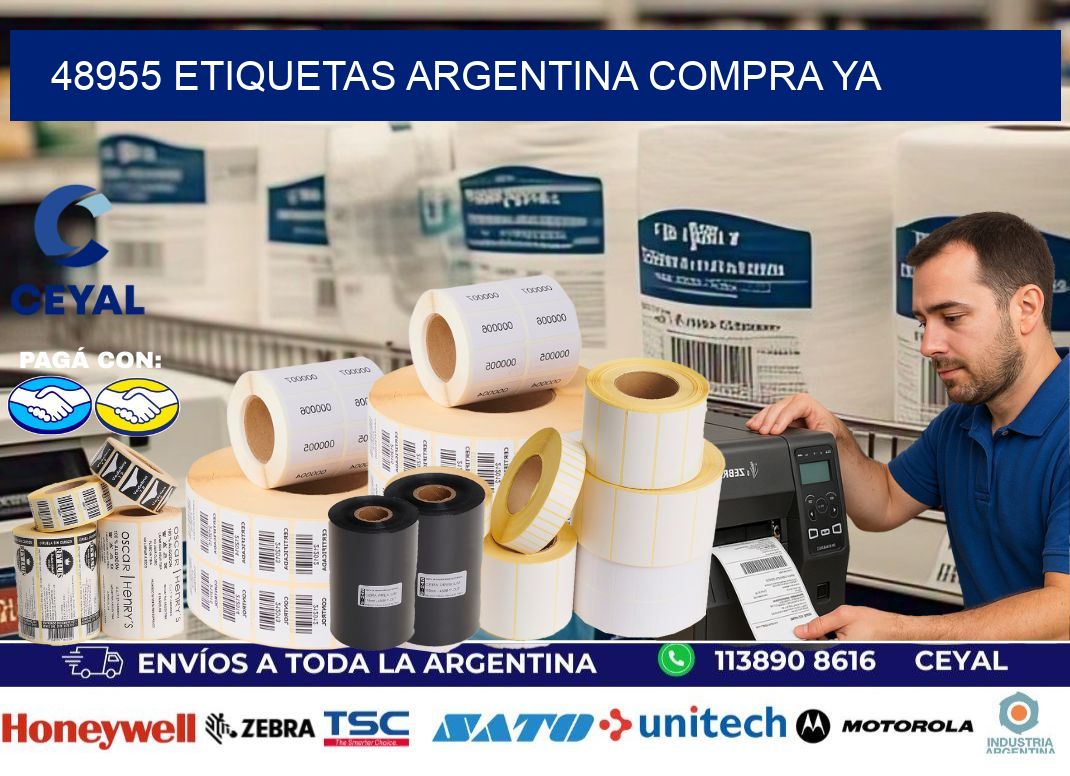 48955 etiquetas argentina COMPRA YA