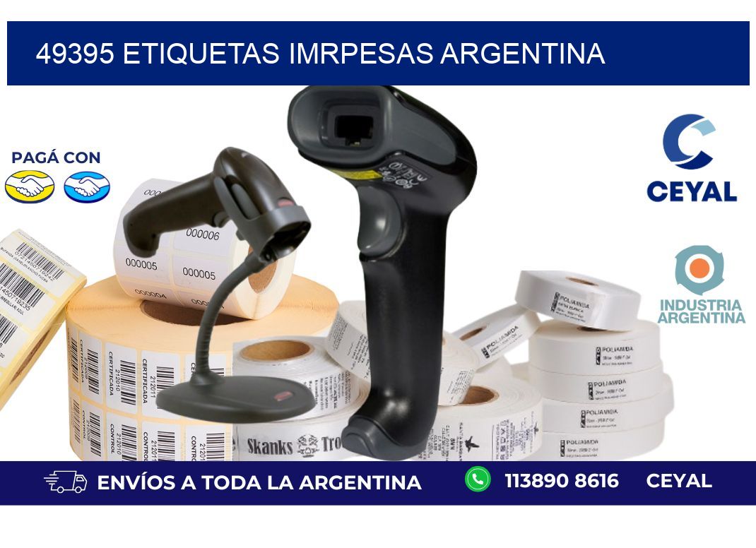 49395 etiquetas imrpesas argentina