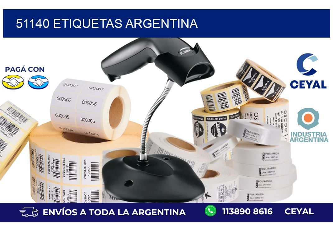51140 etiquetas argentina