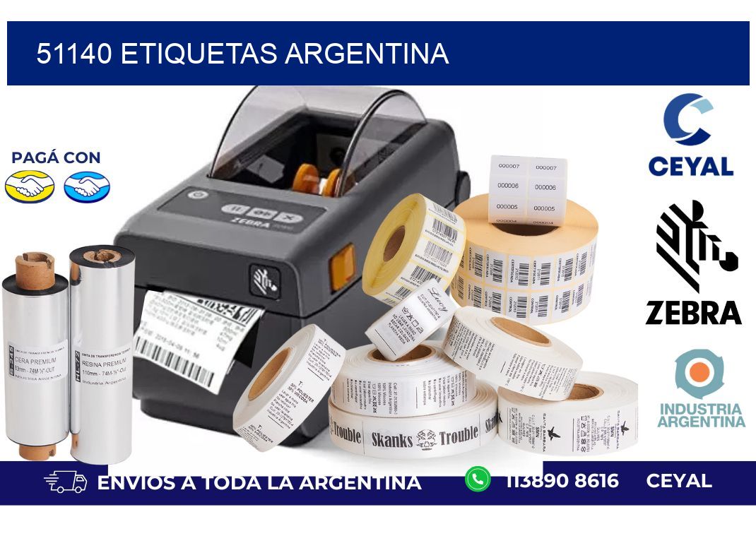 51140 etiquetas argentina