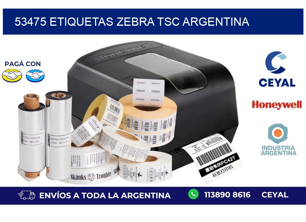 53475 etiquetas zebra tsc argentina