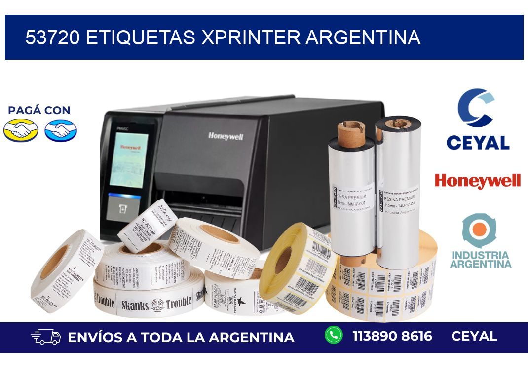 53720 etiquetas xprinter argentina