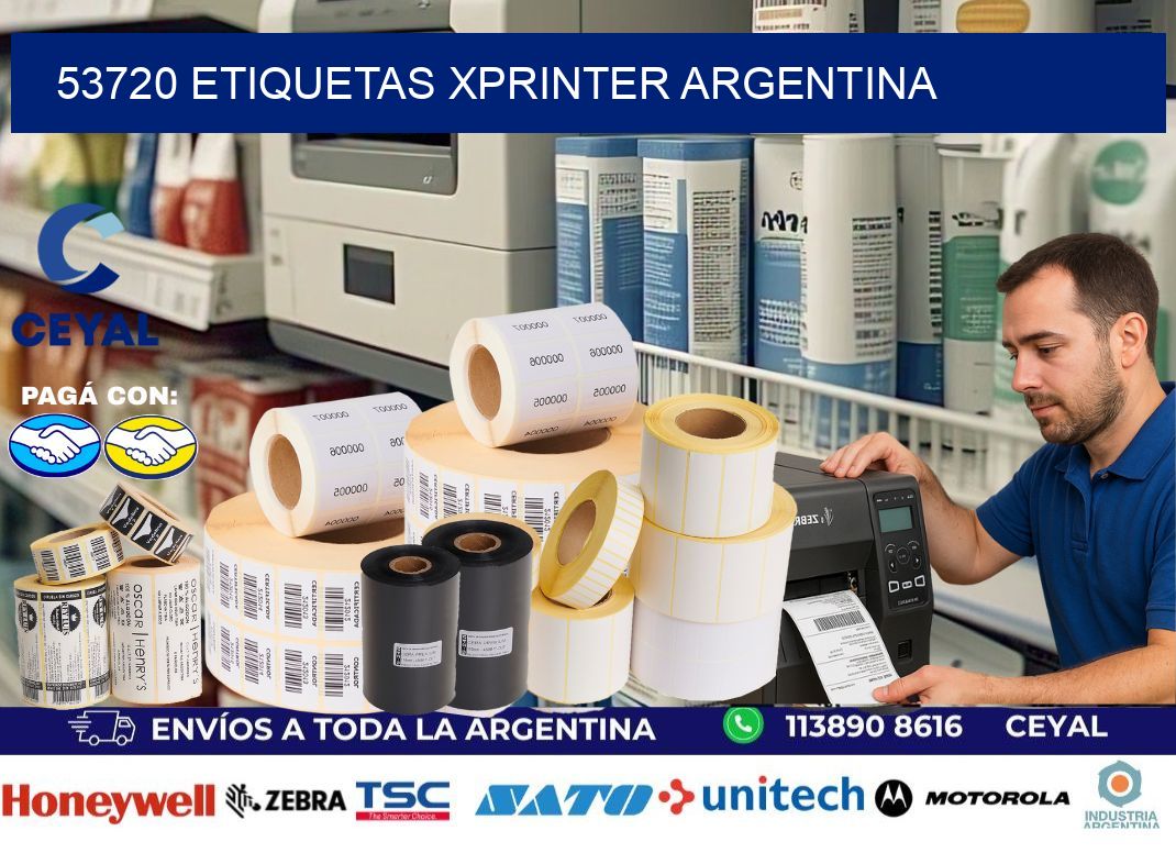53720 etiquetas xprinter argentina