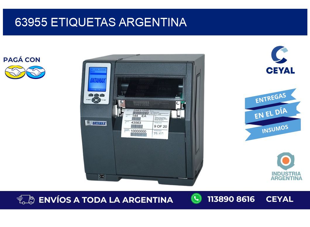 63955 etiquetas argentina