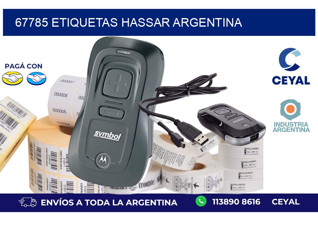 67785 etiquetas hassar argentina