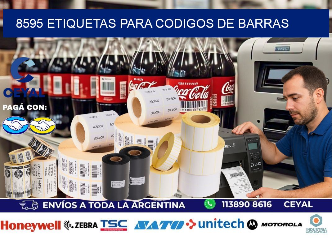 8595 ETIQUETAS PARA CODIGOS DE BARRAS