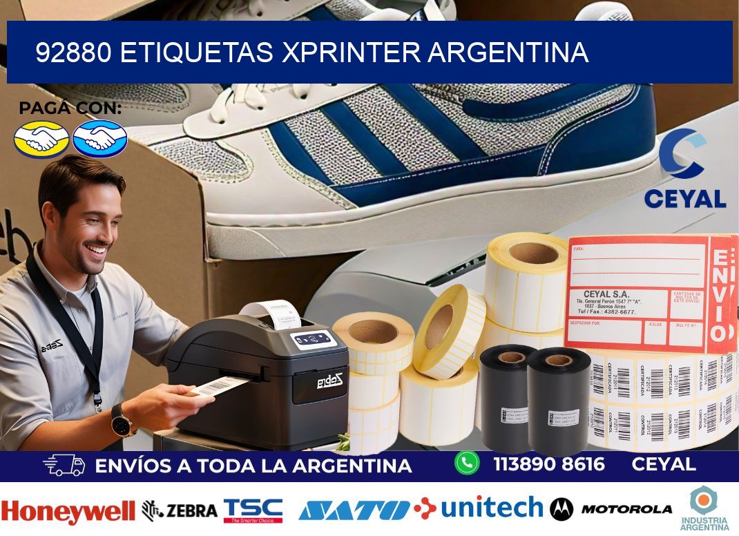 92880 etiquetas xprinter argentina