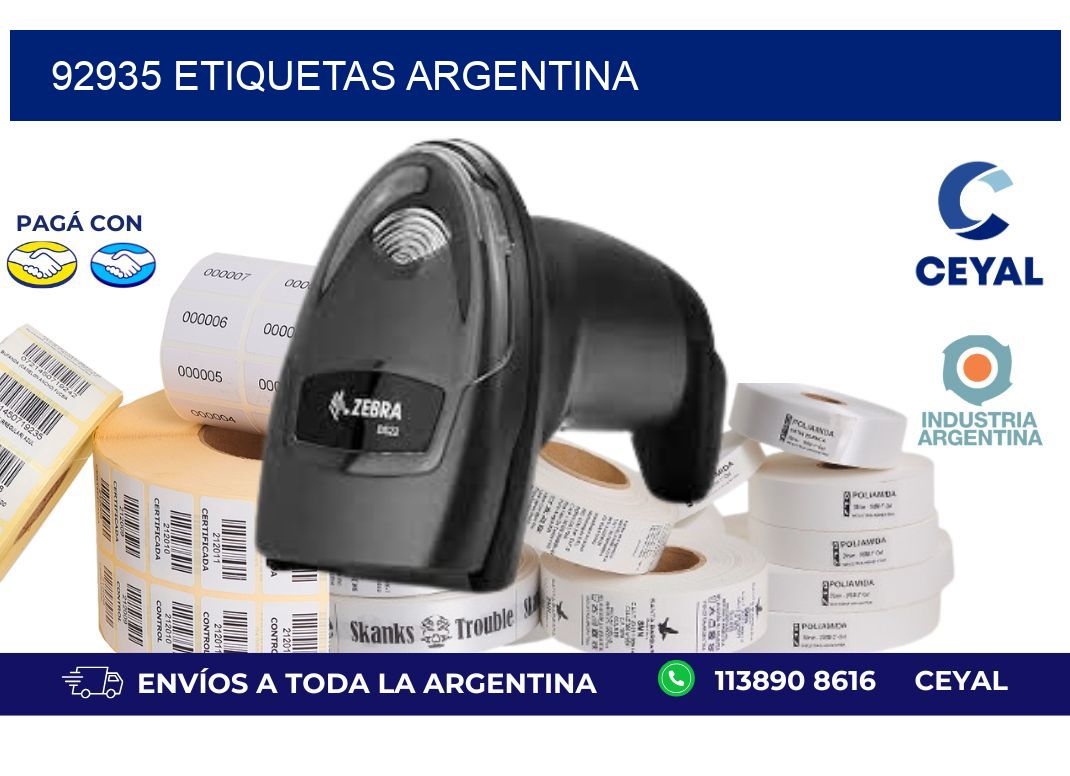 92935 etiquetas argentina