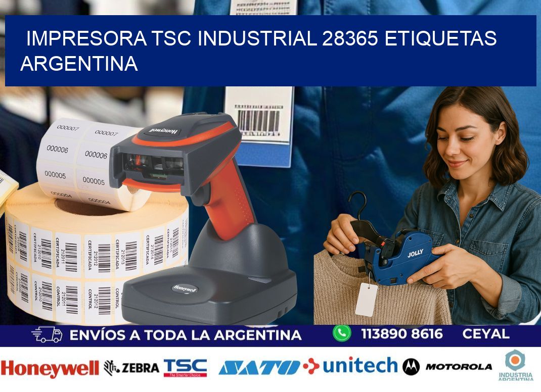 Impresora tsc industrial 28365 etiquetas argentina
