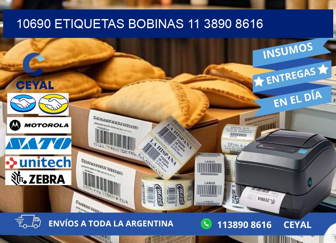 10690 ETIQUETAS BOBINAS 11 3890 8616