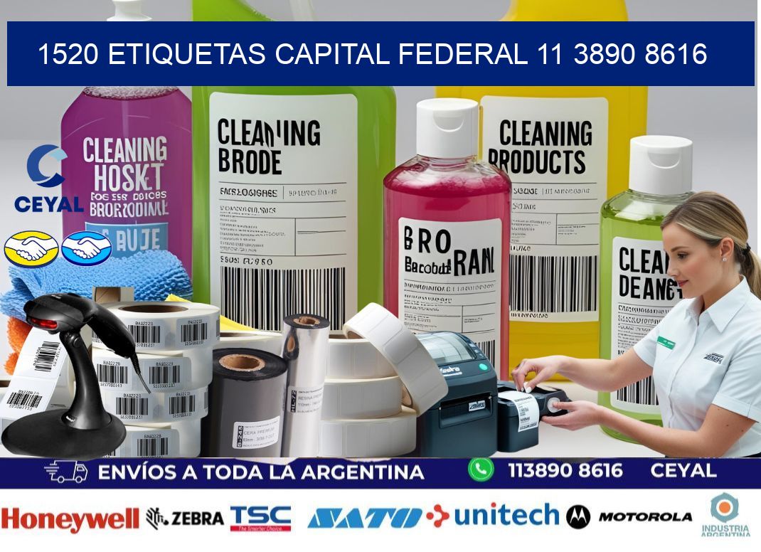 1520 ETIQUETAS CAPITAL FEDERAL 11 3890 8616