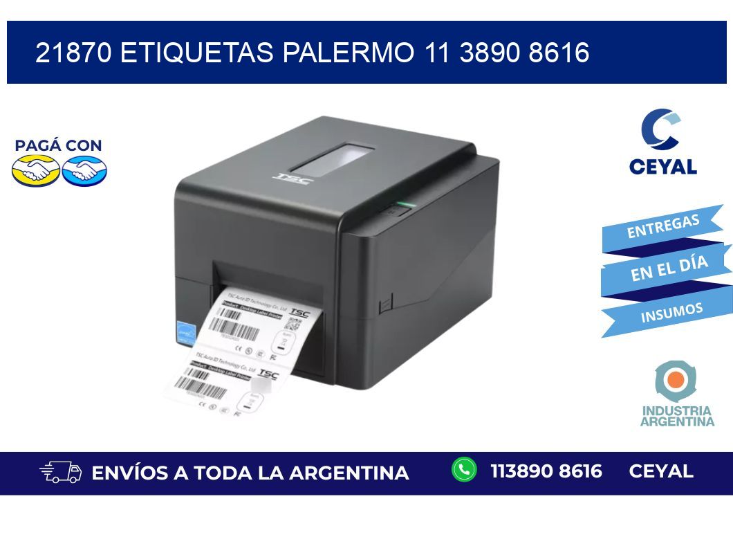 21870 ETIQUETAS PALERMO 11 3890 8616
