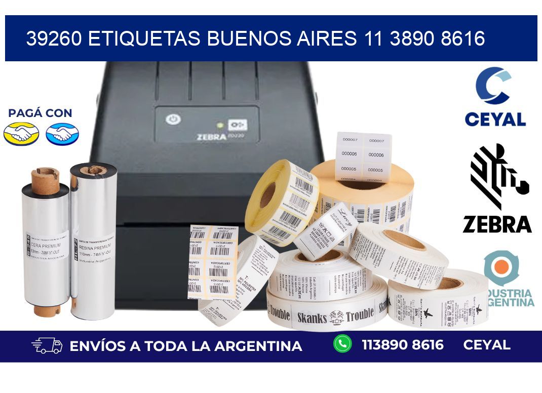 39260 ETIQUETAS BUENOS AIRES 11 3890 8616