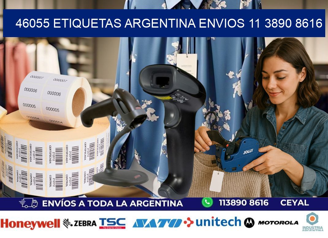 46055 ETIQUETAS ARGENTINA ENVIOS 11 3890 8616