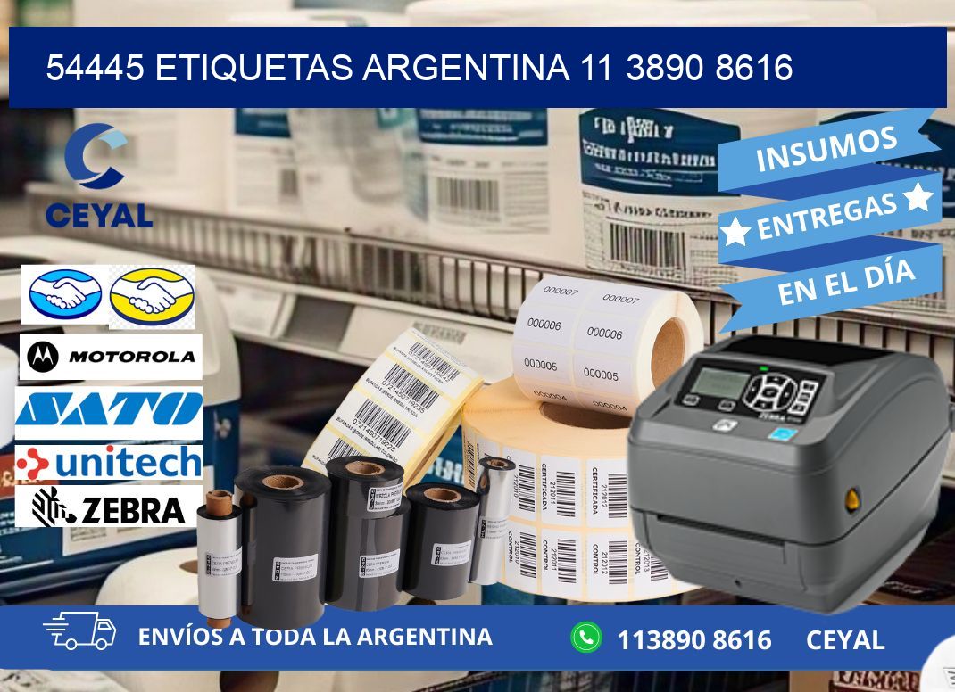 54445 ETIQUETAS ARGENTINA 11 3890 8616