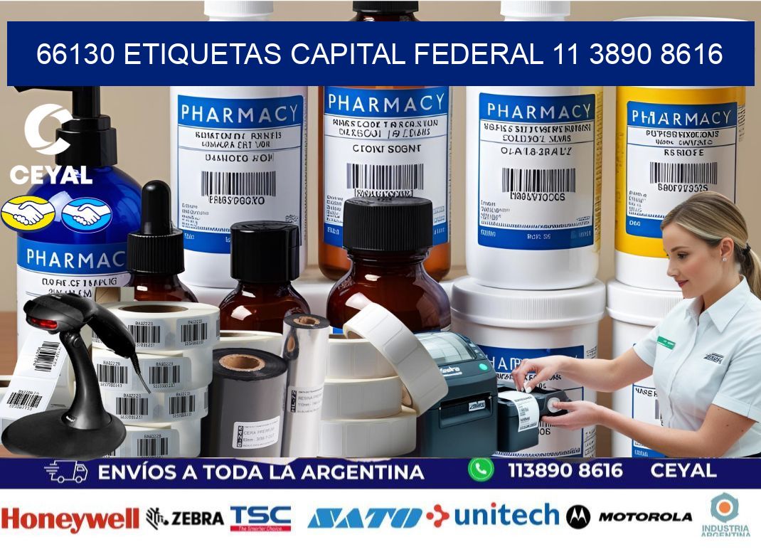 66130 ETIQUETAS CAPITAL FEDERAL 11 3890 8616
